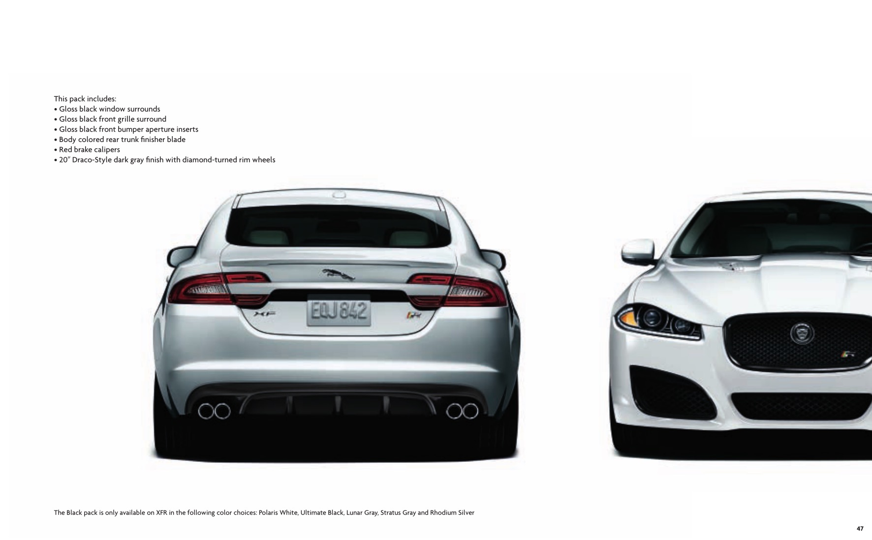 2012 Jaguar XF Brochure Page 4